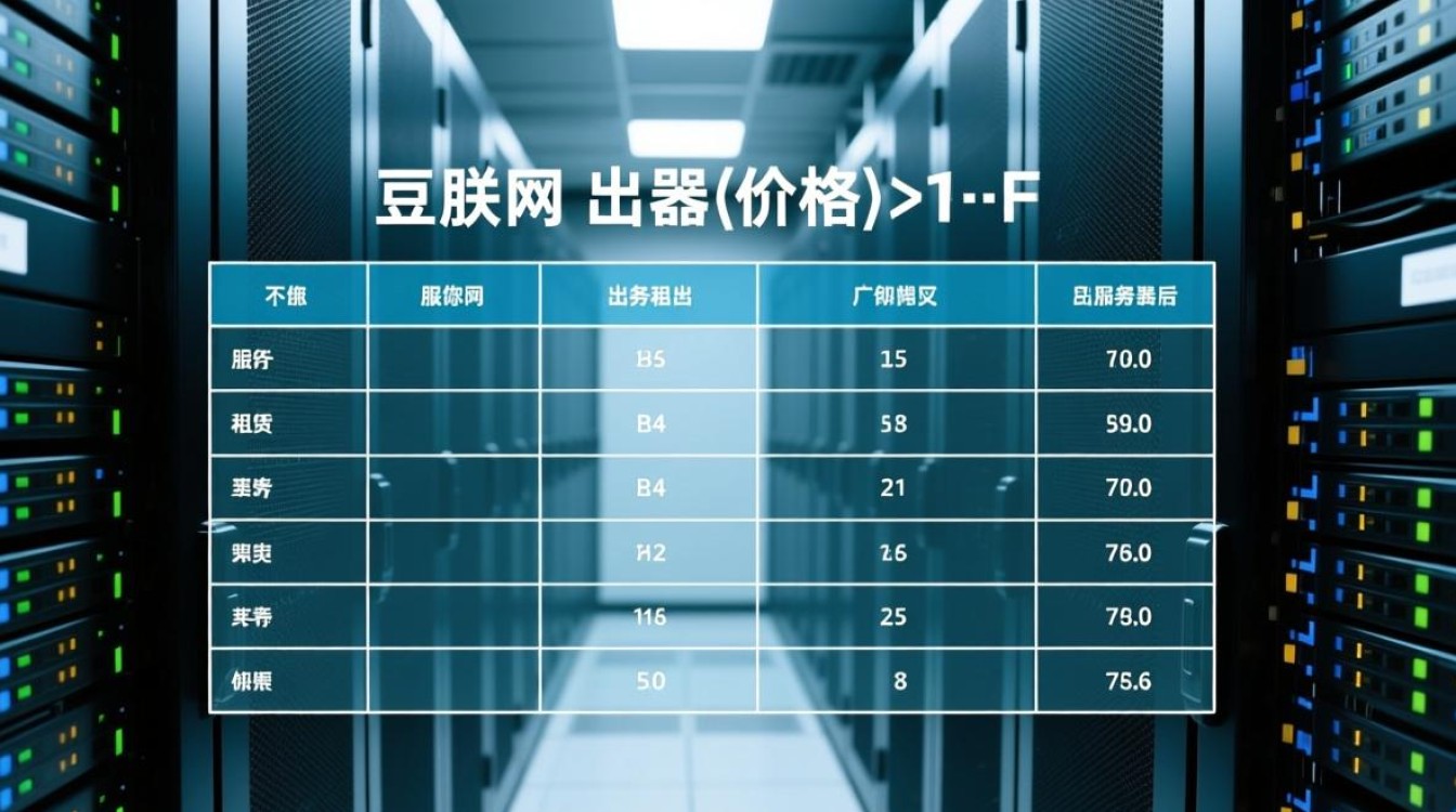 服务器出租价格表内含哪些配置选项？不同用途服务器租用价格差异大吗？