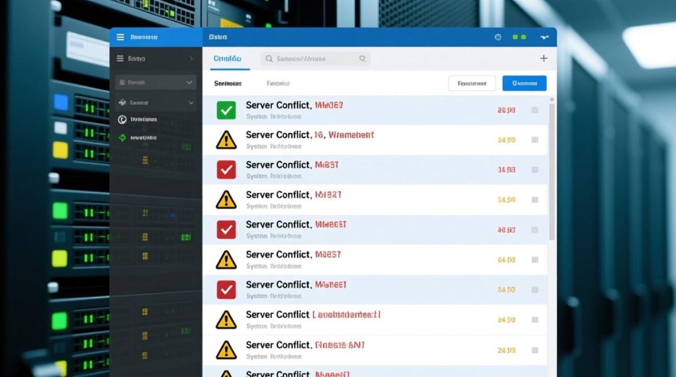 如何解读并分析服务器冲突日志中的信息？