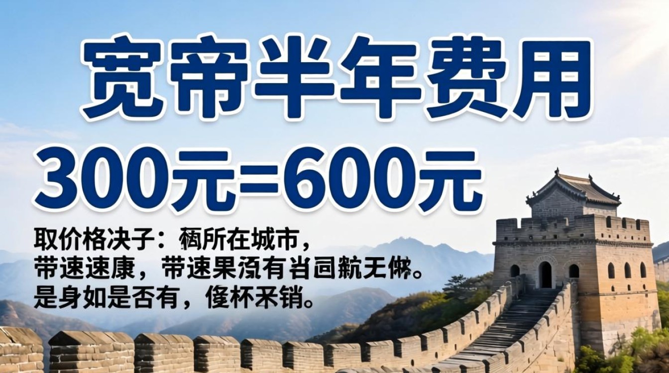 长城宽带多少钱半年