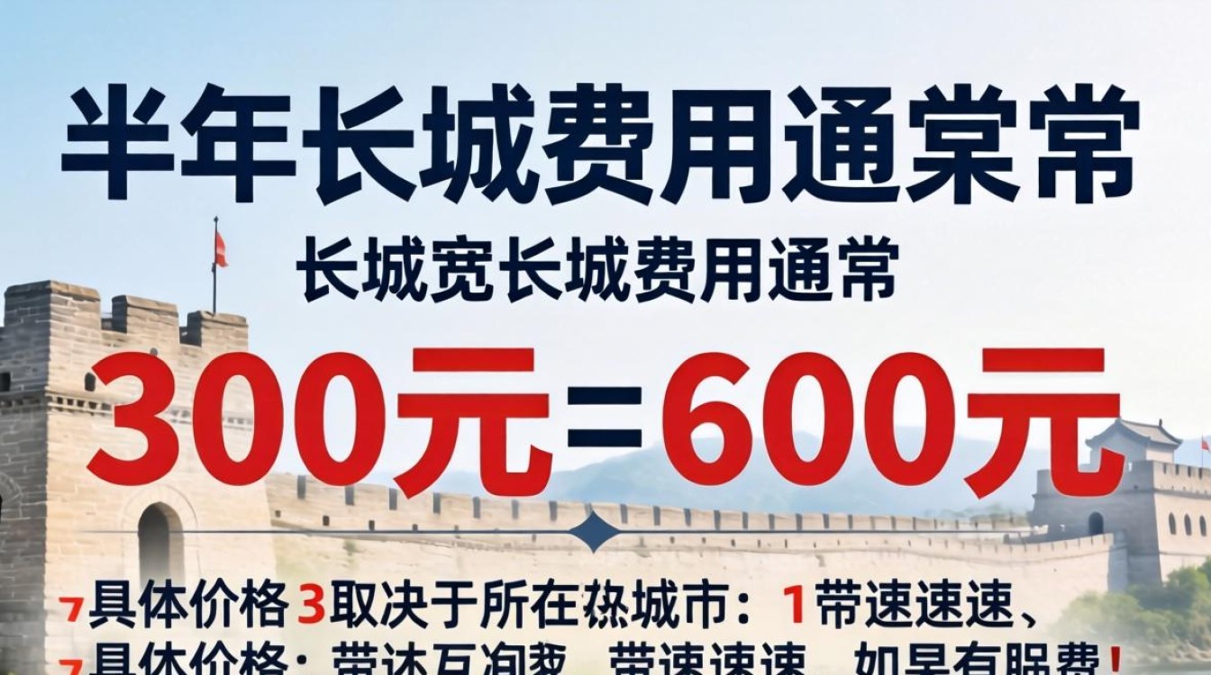 长城宽带多少钱半年