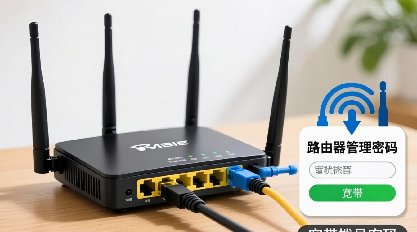 连路由器宽带密码