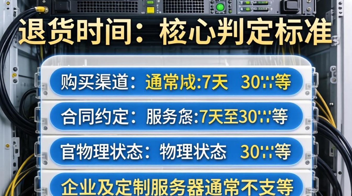 服务器多久可以退