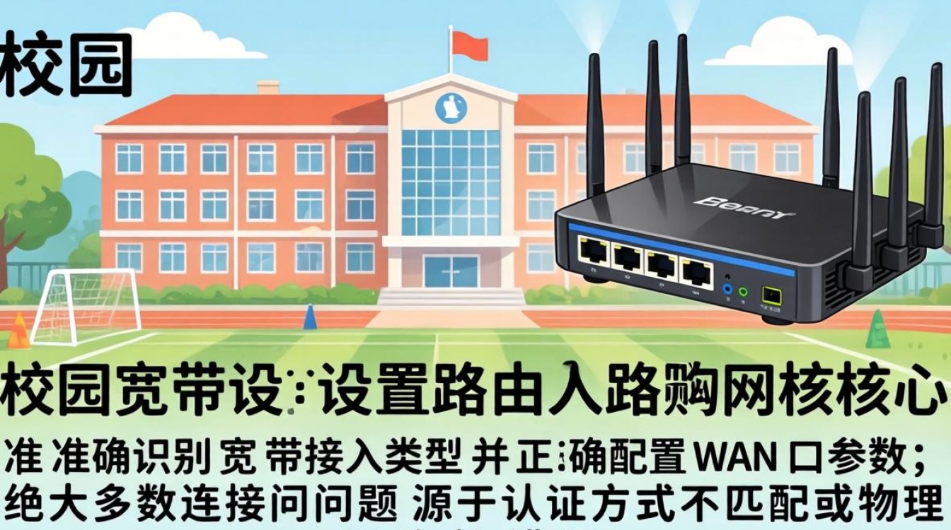 校园宽带设置路由器