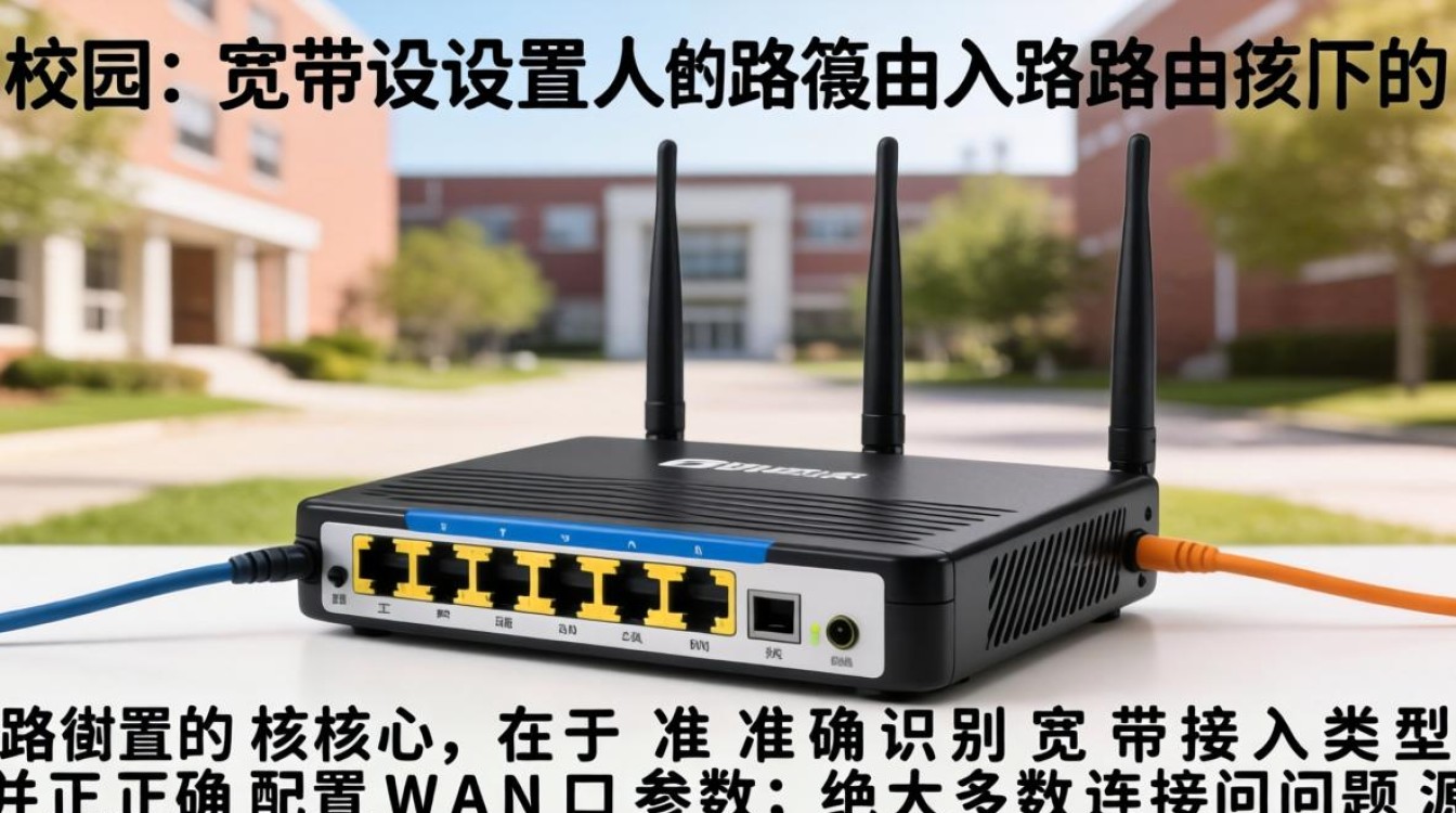 校园宽带设置路由器