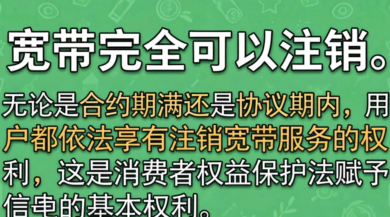 电信宽带能注销吗