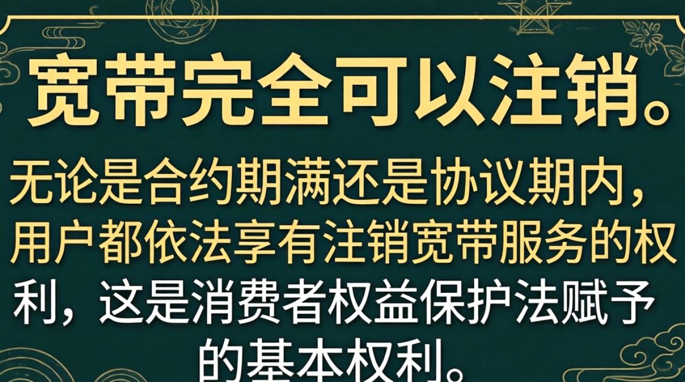 电信宽带能注销吗