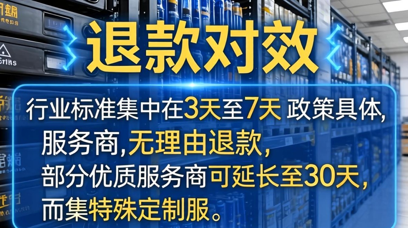 服务器多久内可以退款