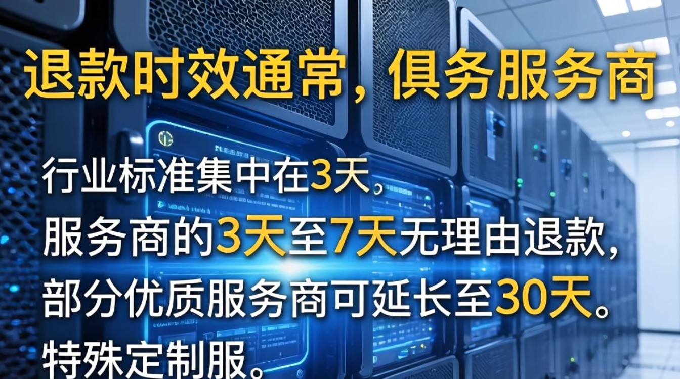 服务器多久内可以退款