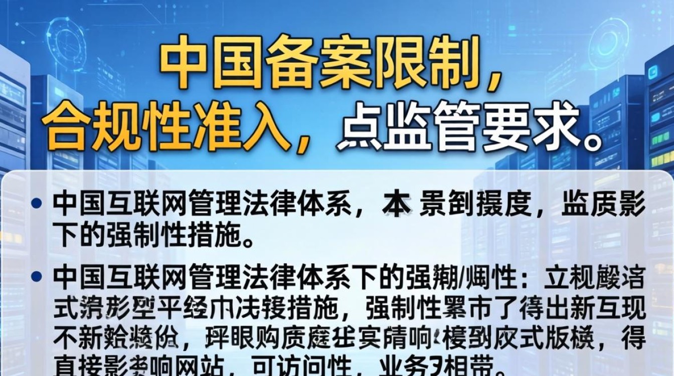 服务器备案限制