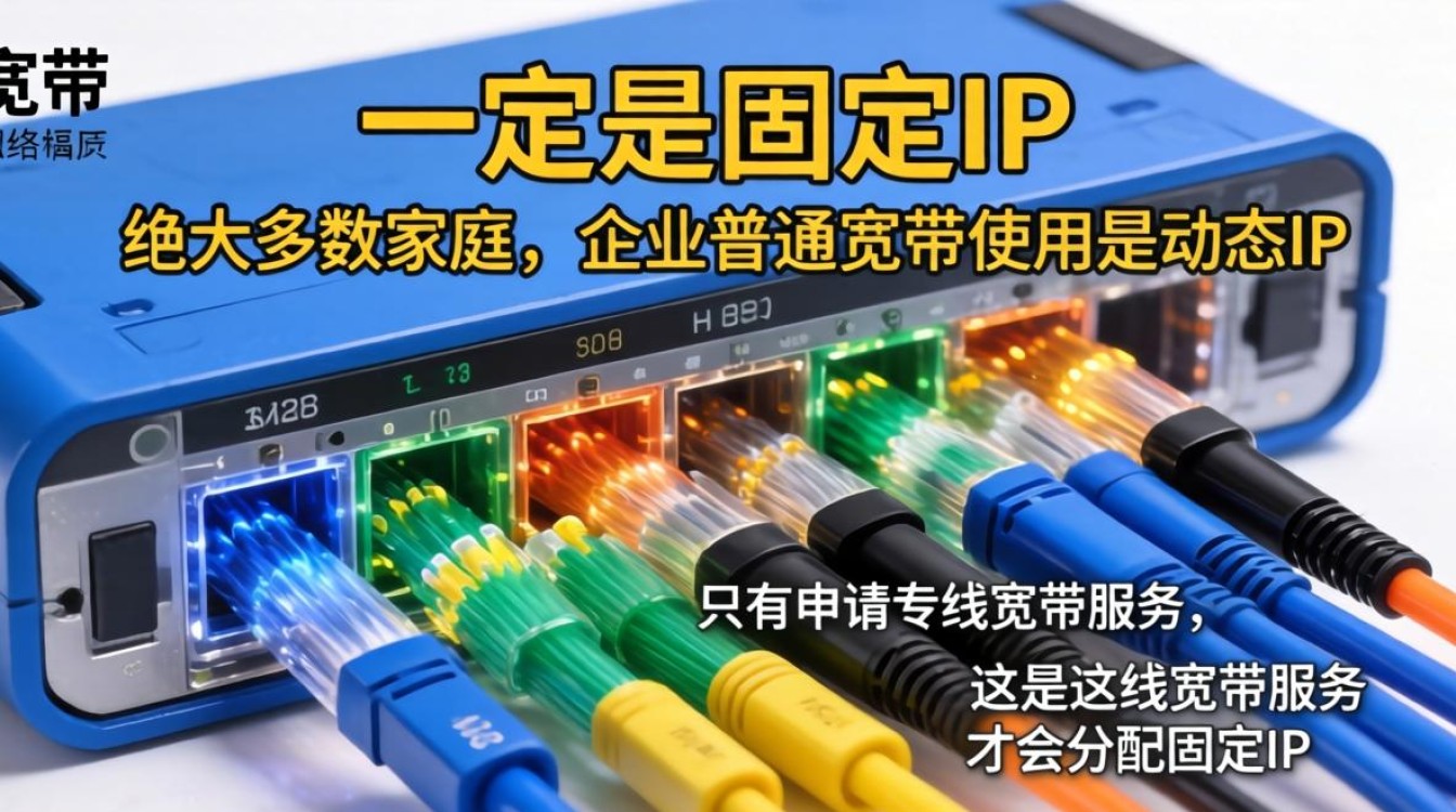 光纤宽带是固定ip吗