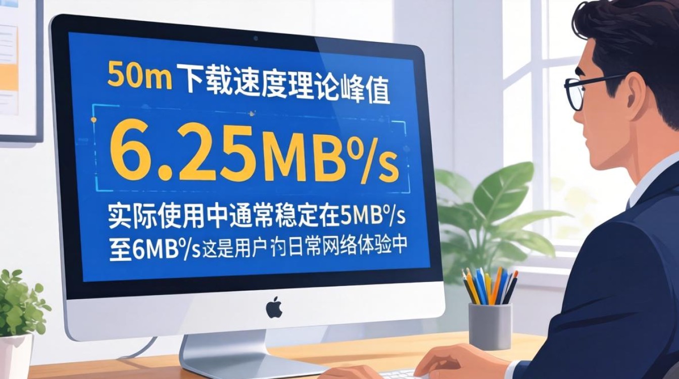 宽带50m等于多少