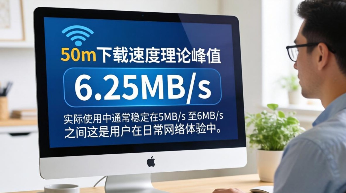 宽带50m等于多少