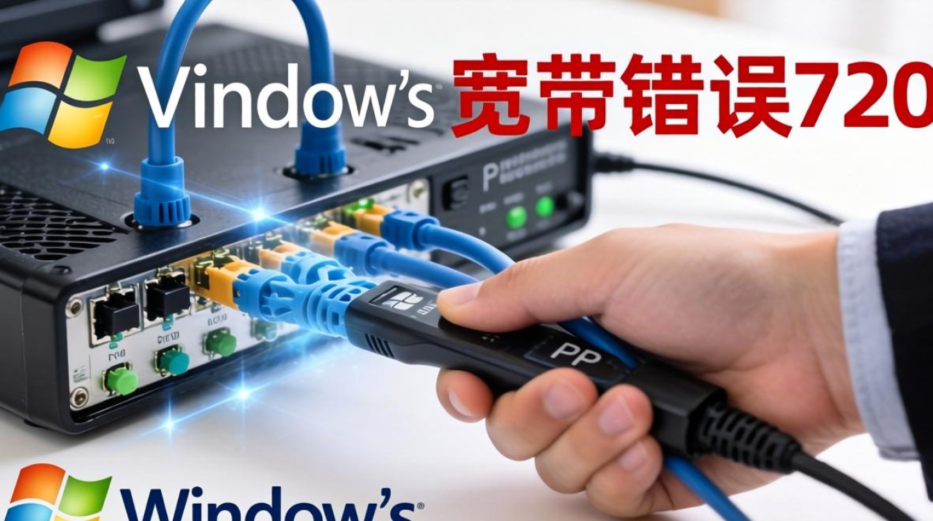 win7宽带错误720