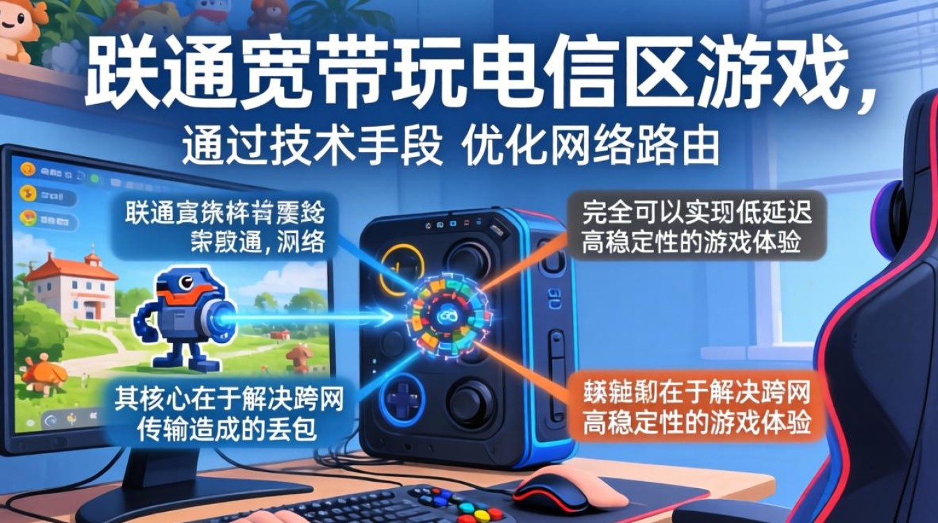 联通宽带玩电信区游戏