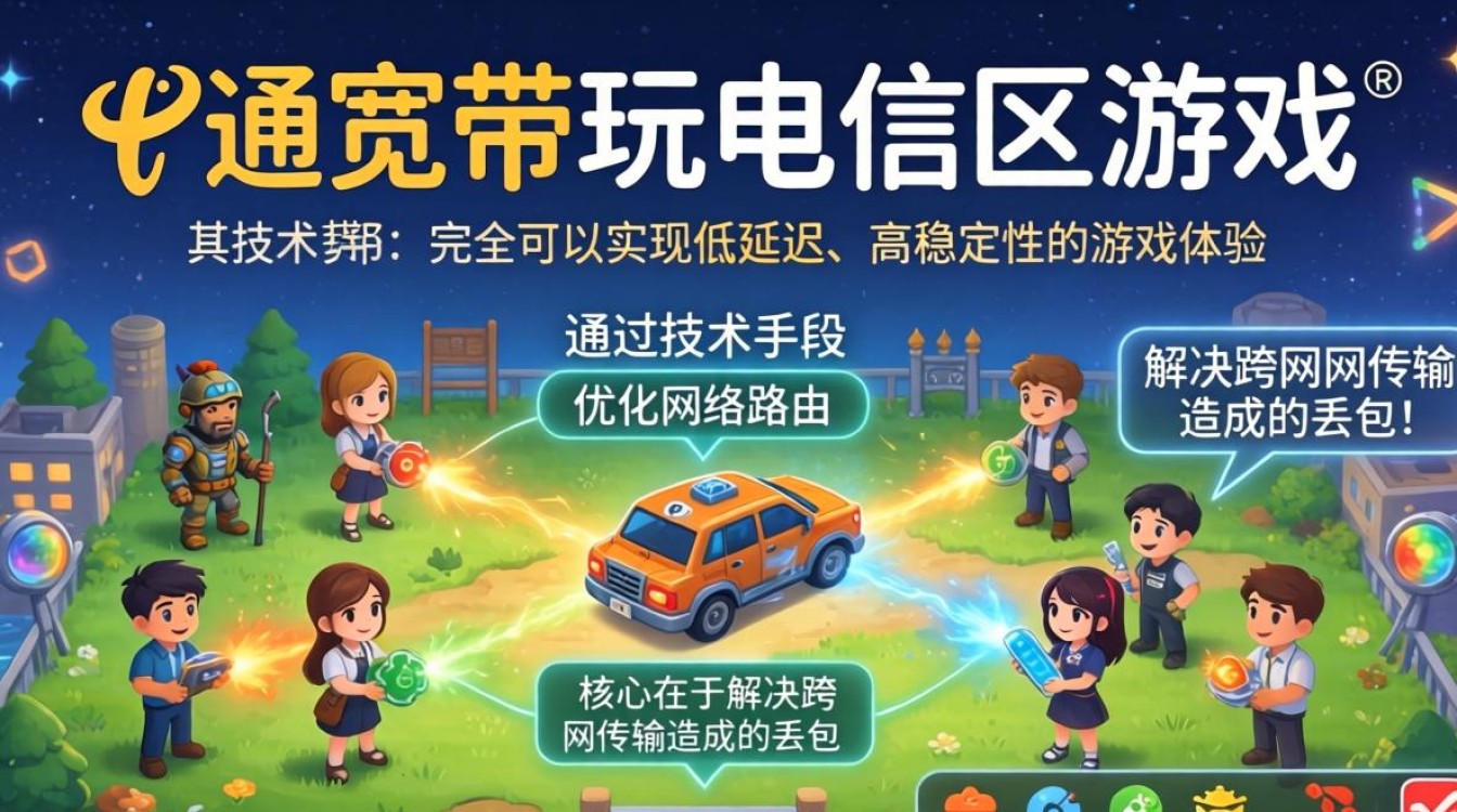 联通宽带玩电信区游戏