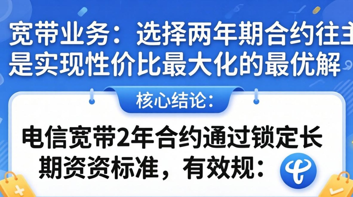 电信宽带2年合约