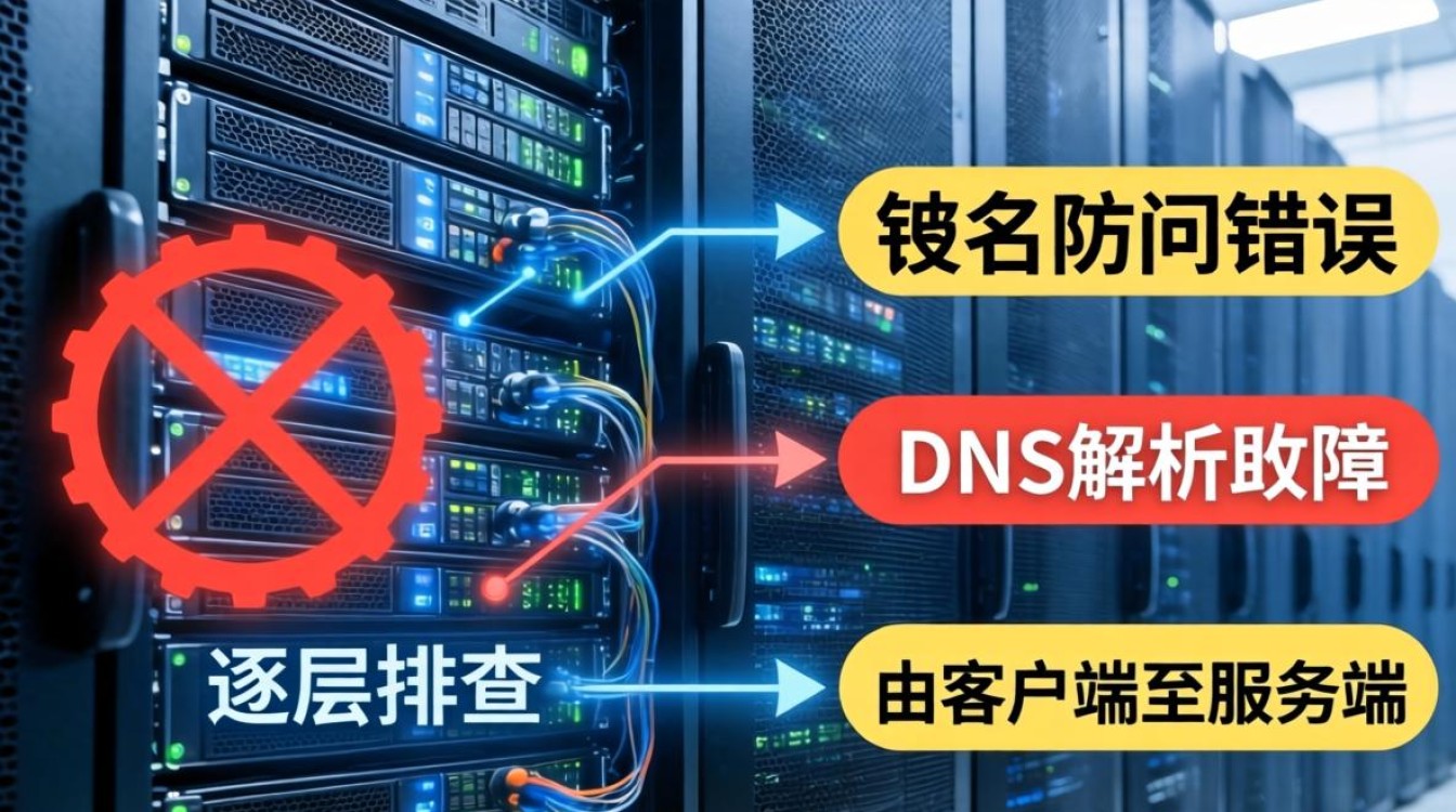 服务器域名访问错误