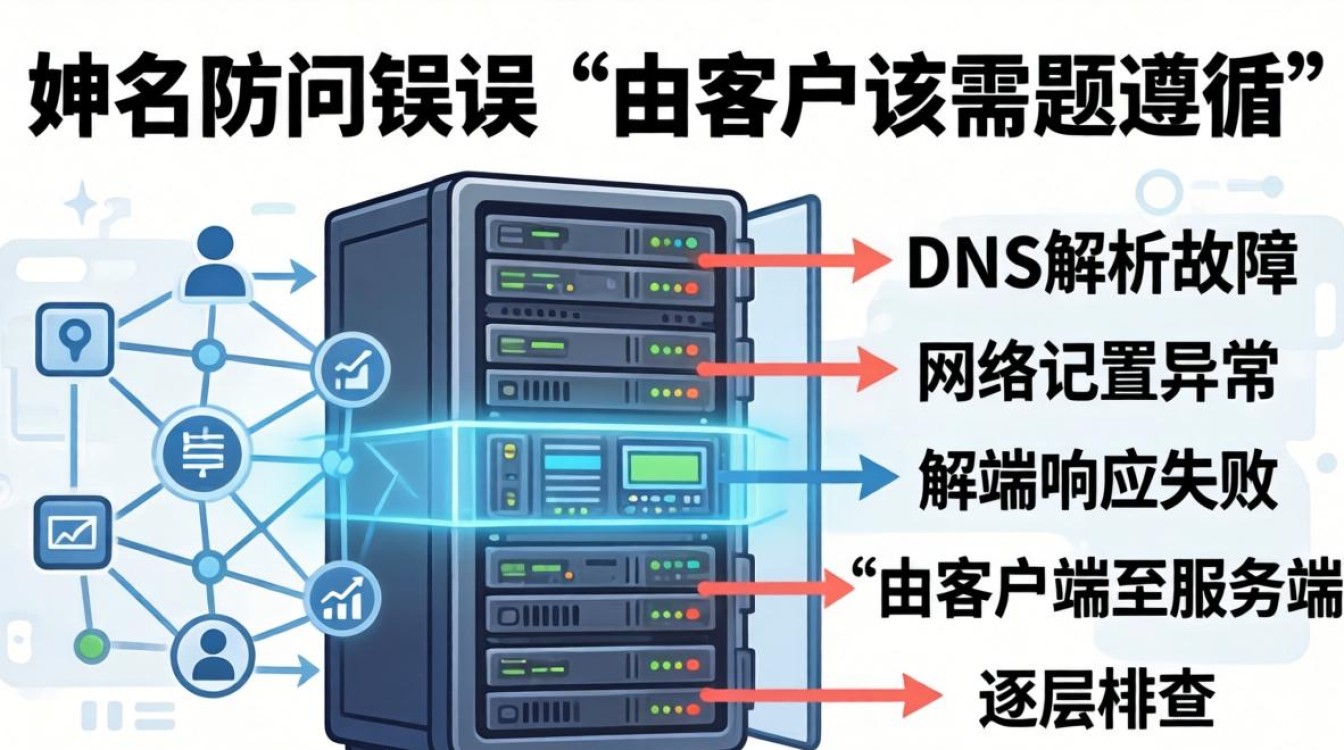 服务器域名访问错误