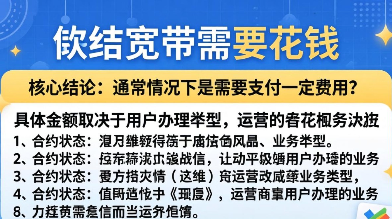 移电信宽带要钱吗