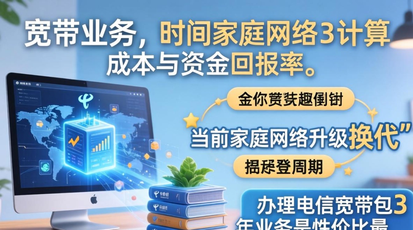 电信宽带包3年