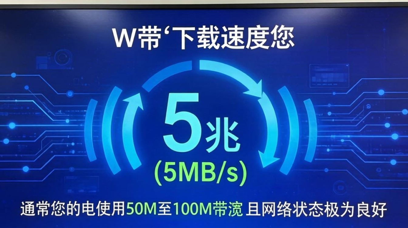 宽带下载速度5兆