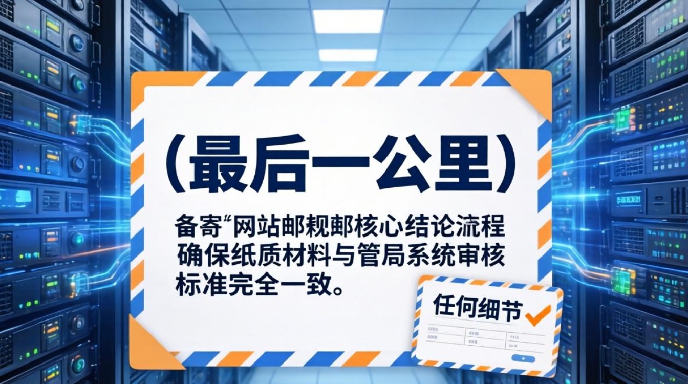 服务器备案邮寄