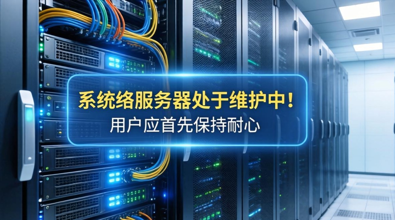 服务器处于维护中