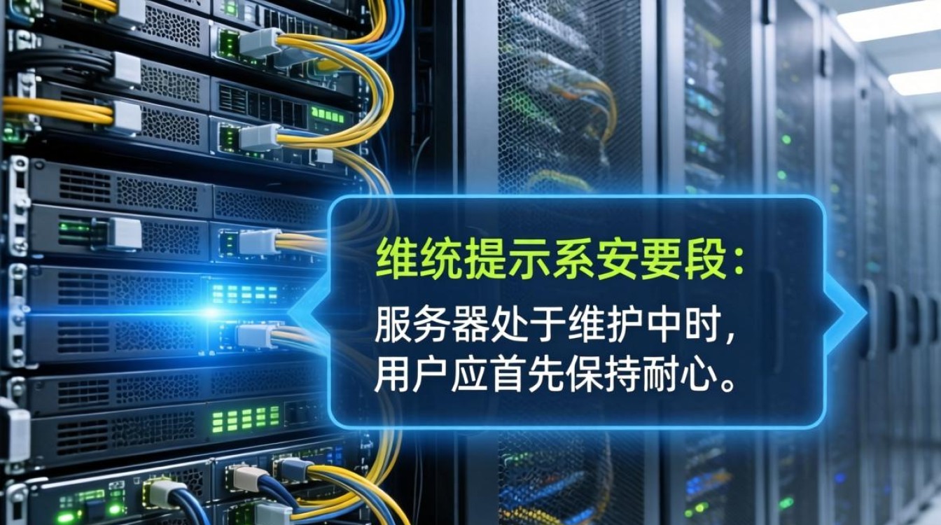 服务器处于维护中