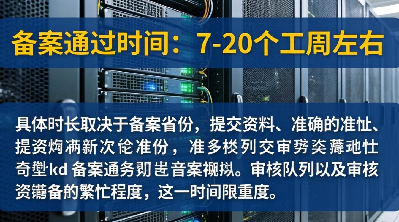 服务器备案通过时间