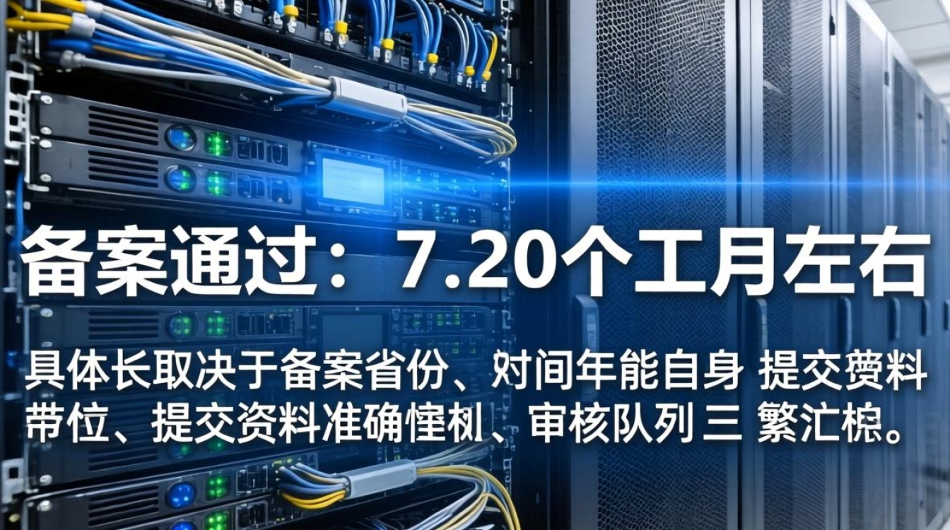 服务器备案通过时间