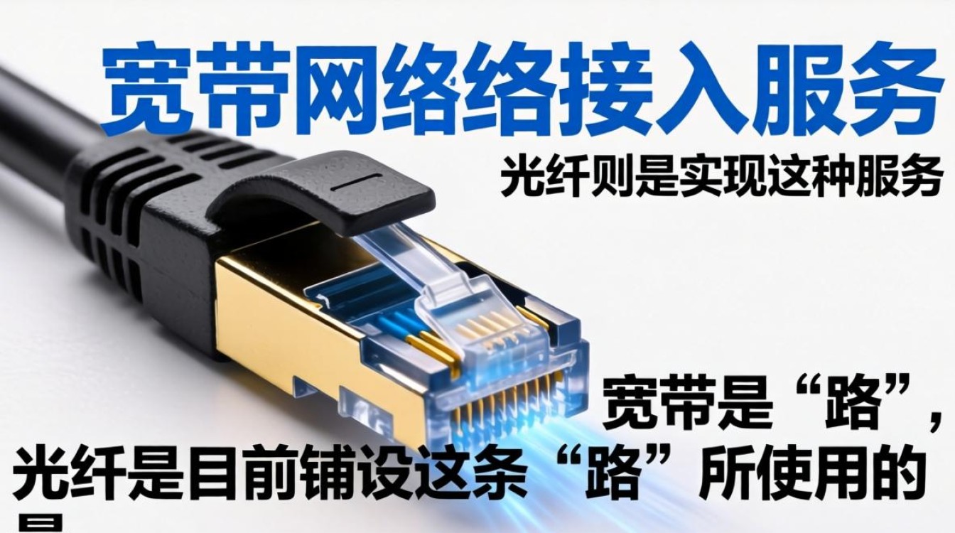 光钎与宽带的区别