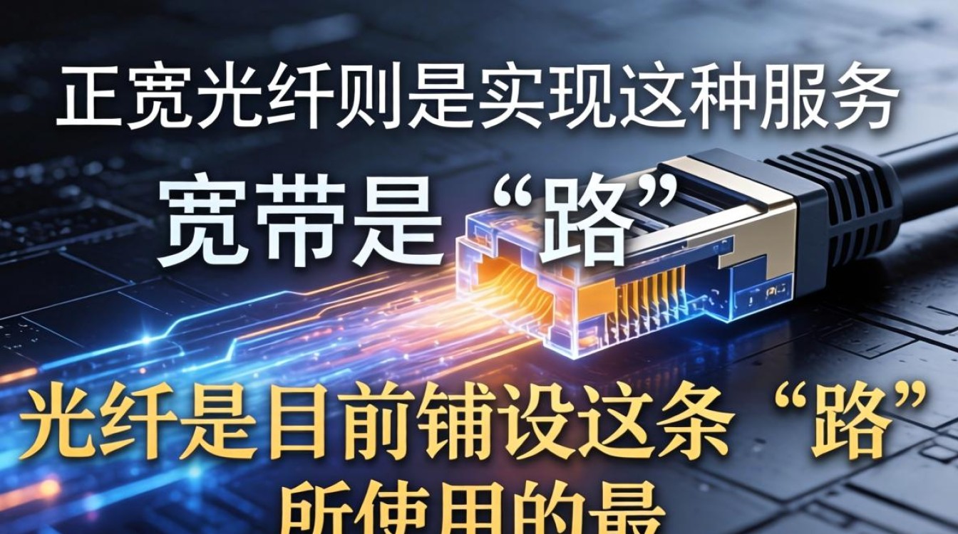 光钎与宽带的区别