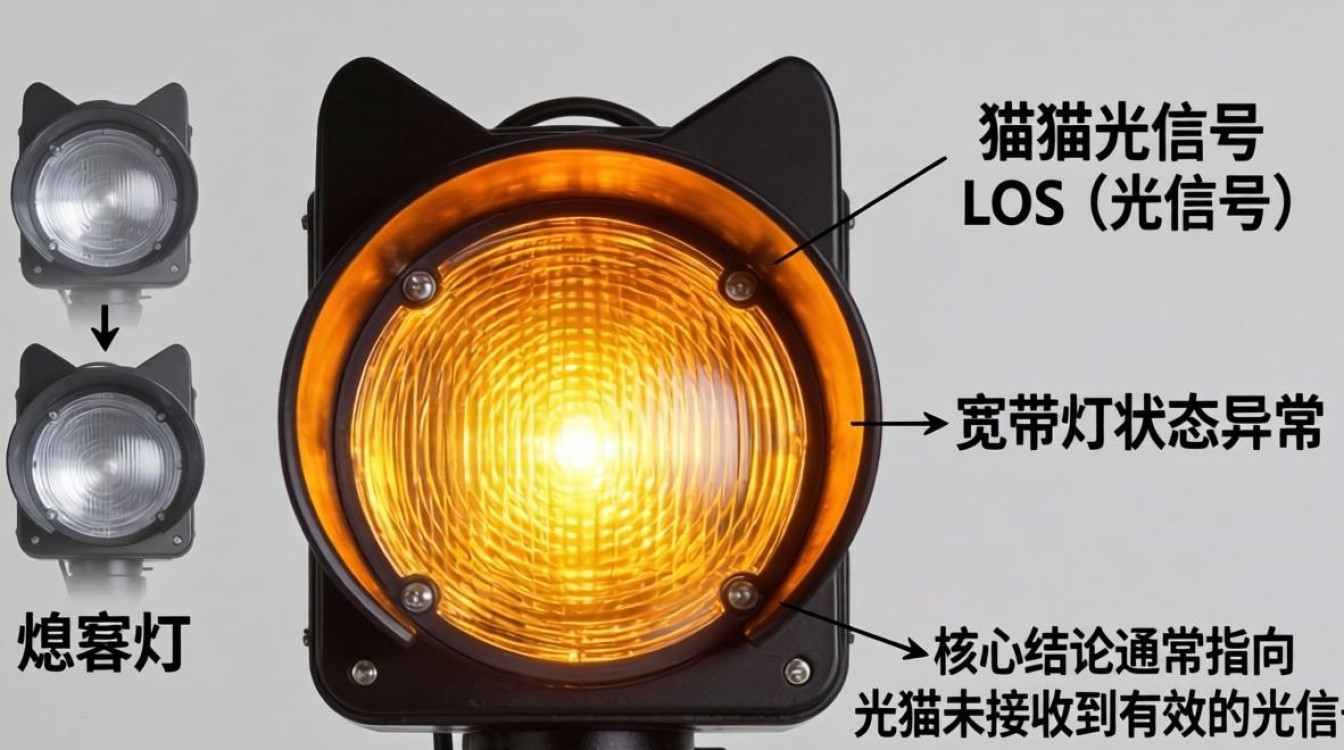 光猫 光信号宽带灯不亮