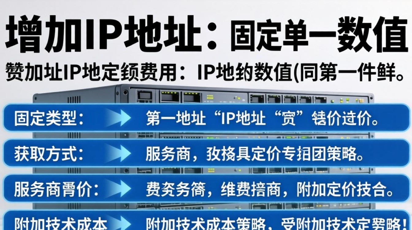 服务器增加ip地址需要多少钱费用 服务器增加ip地址需要多少钱费用