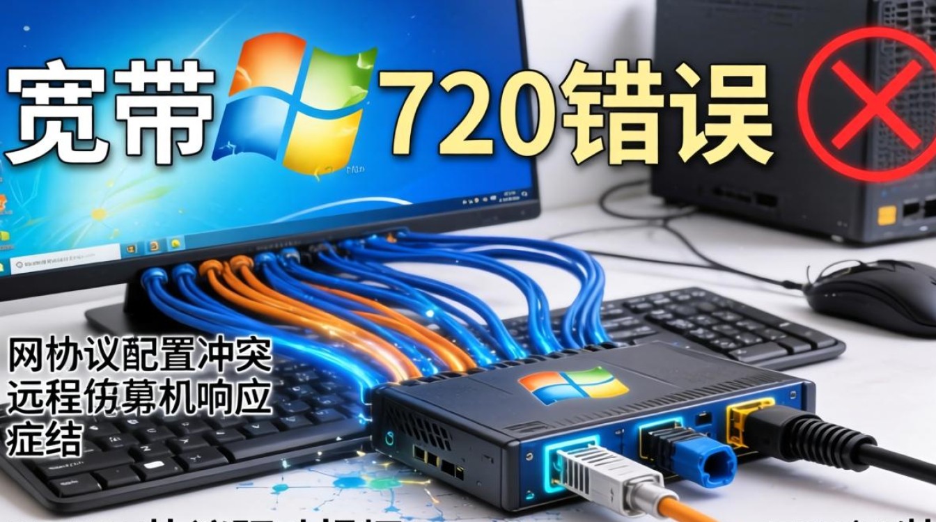 win7宽带720错误