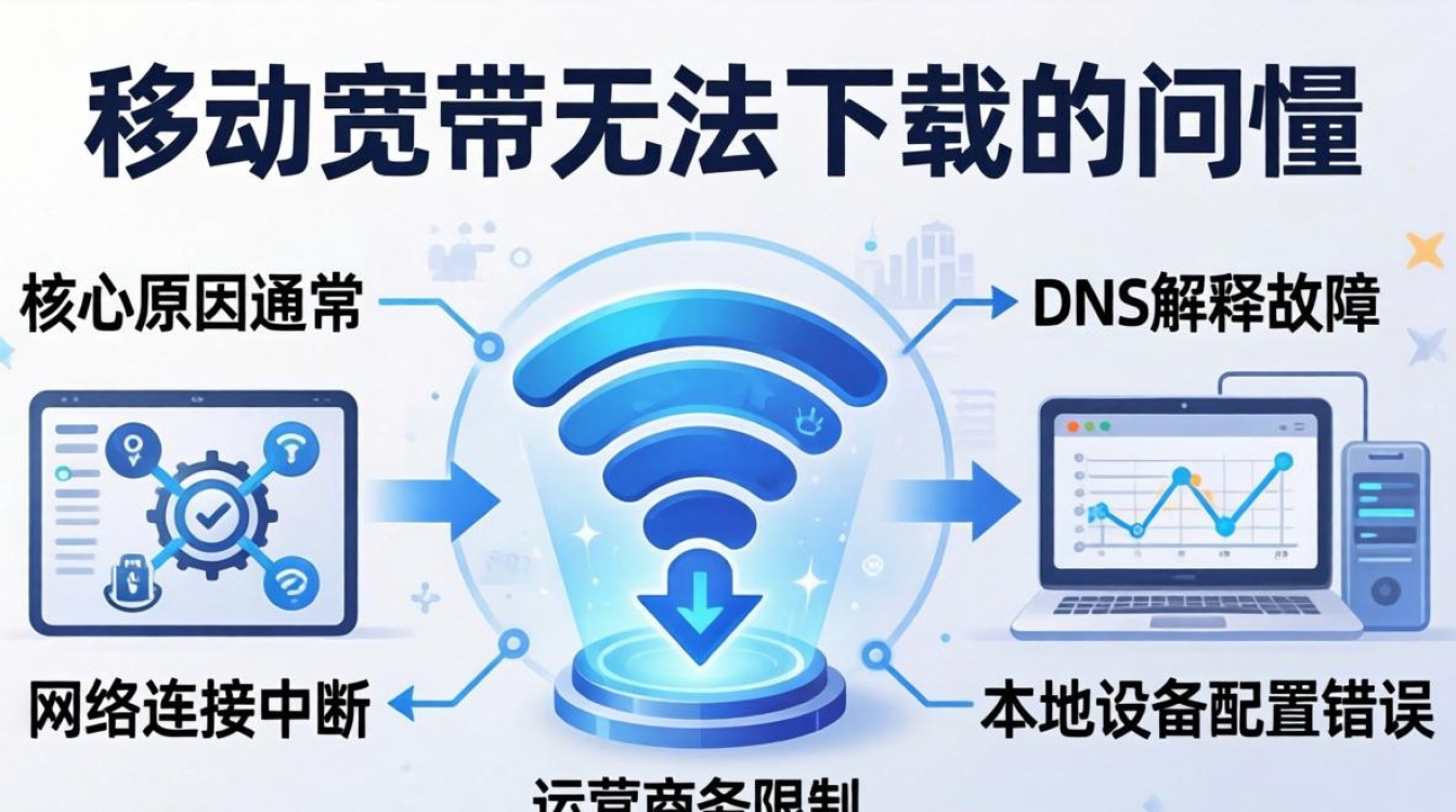移动的宽带下载不了