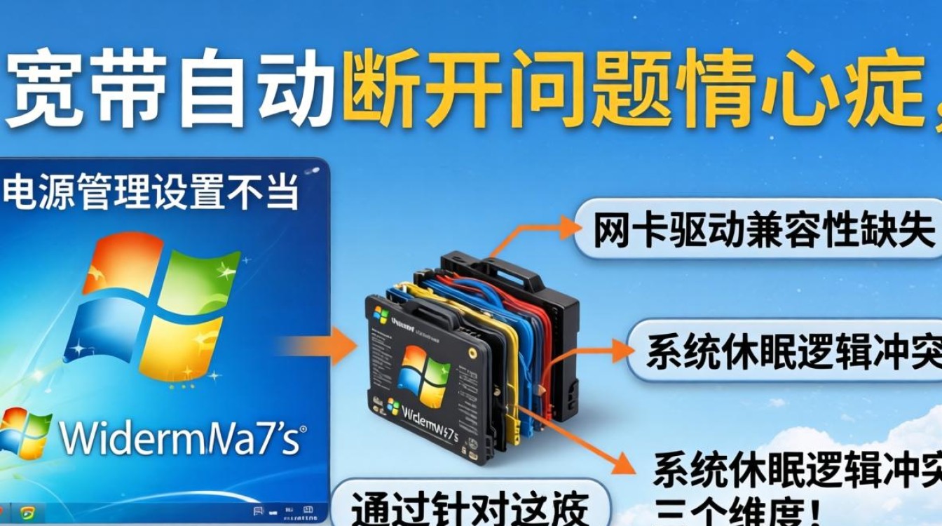 win7宽带自动断开