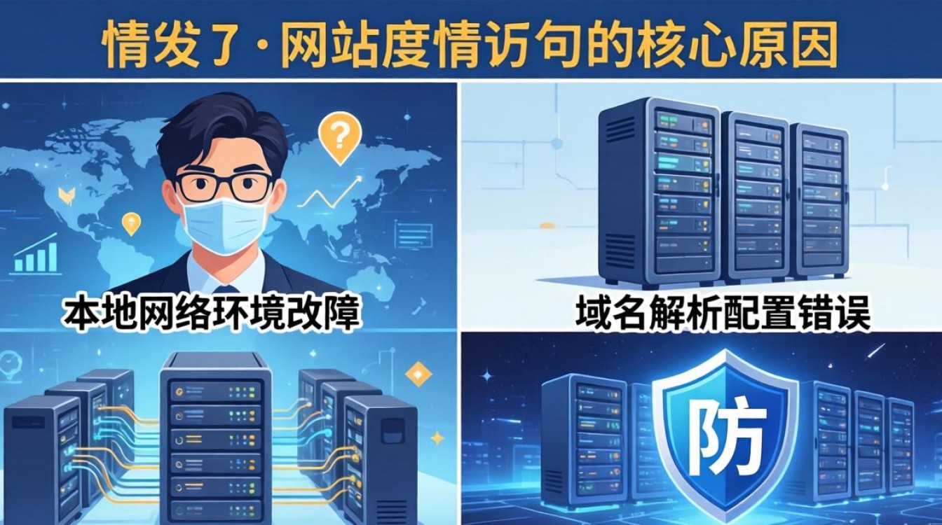 服务器域名网址打不开