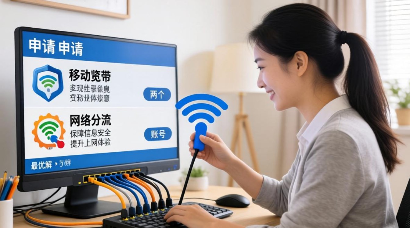 移动宽带两个账号