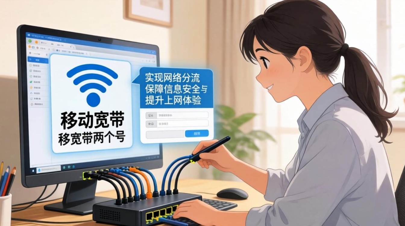 移动宽带两个账号