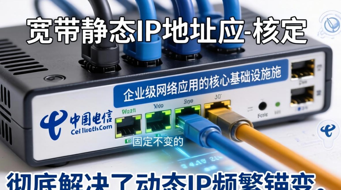 电信宽带的静态ip