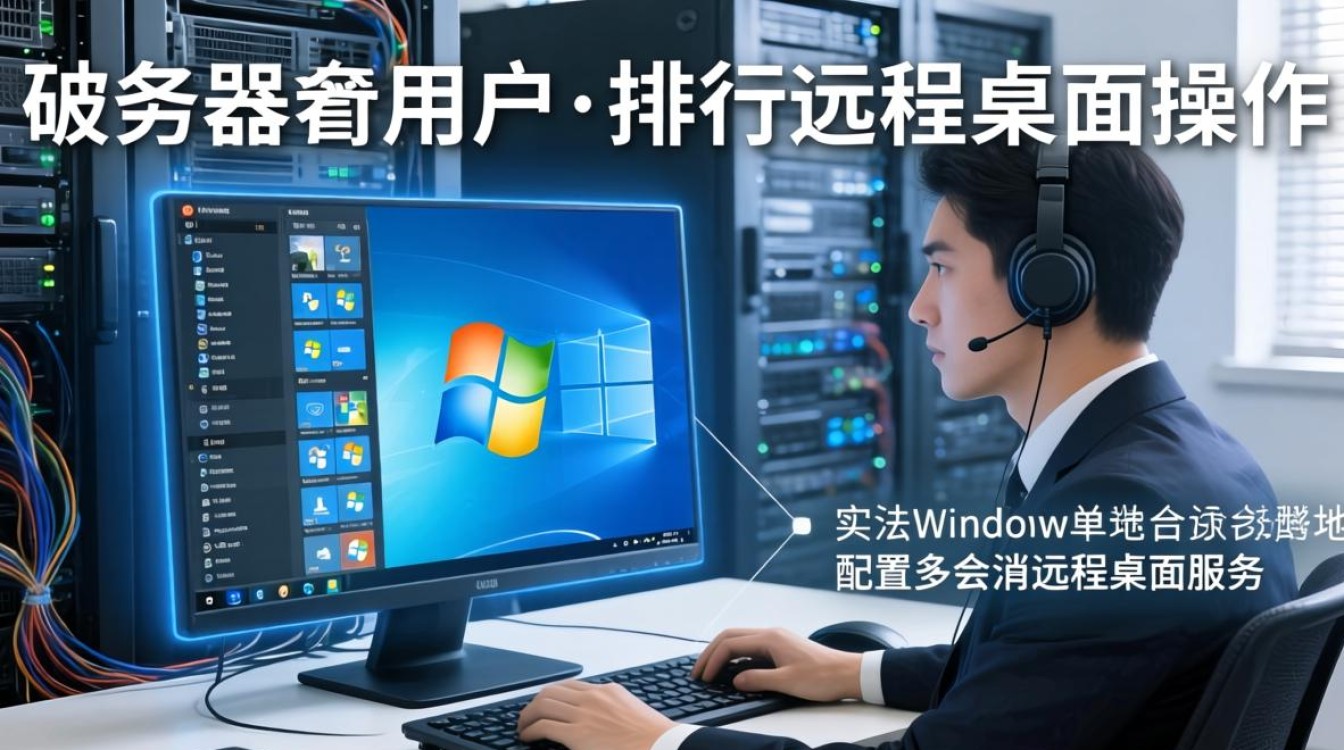 服务器多个远程桌面连接