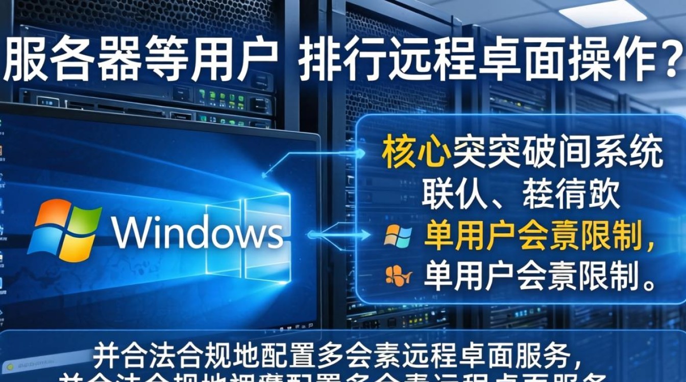 服务器多个远程桌面连接