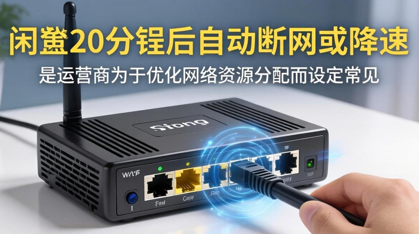 宽带闲置20分钟