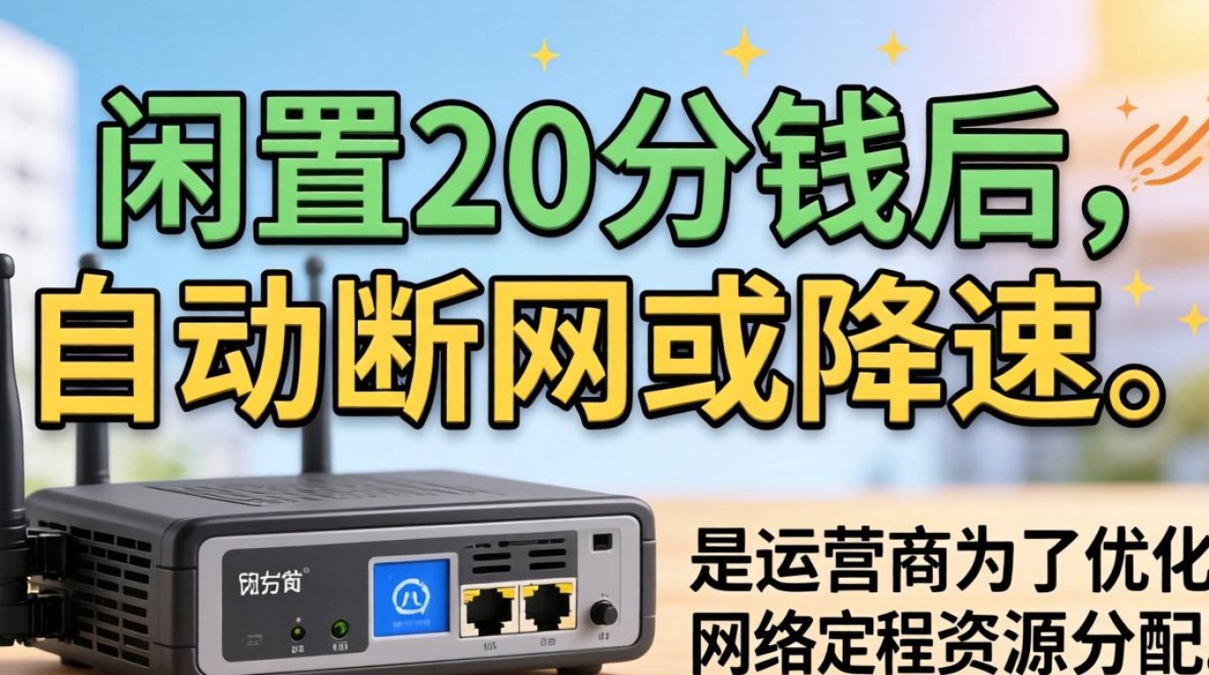 宽带闲置20分钟