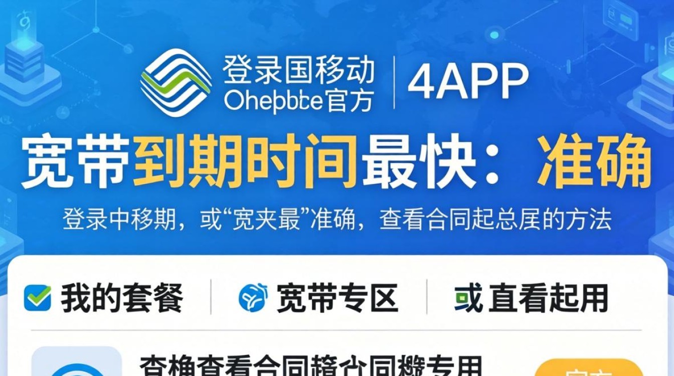 怎么查移动宽带到期