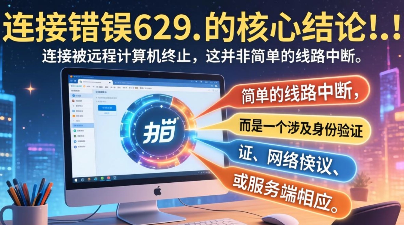 宽带连接629错误代码