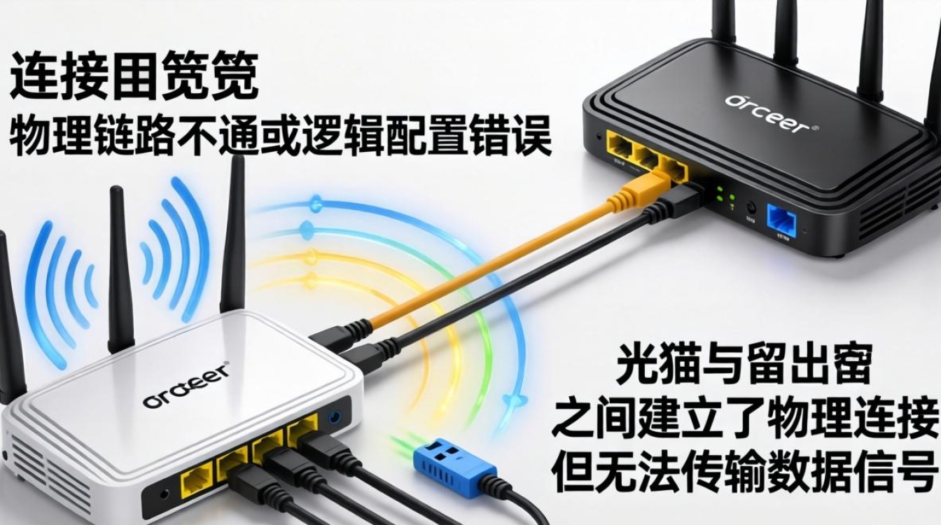 宽带未连接路由器