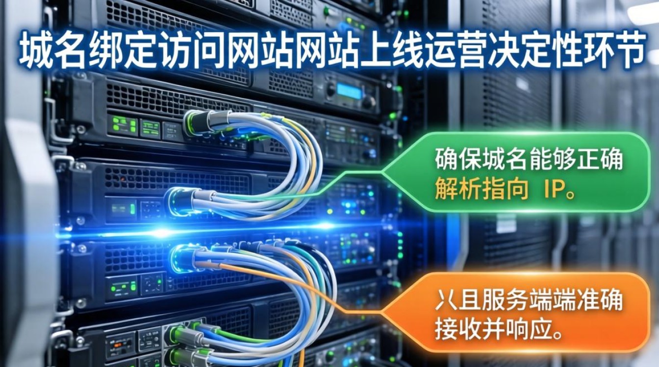 服务器域名绑定访问网站