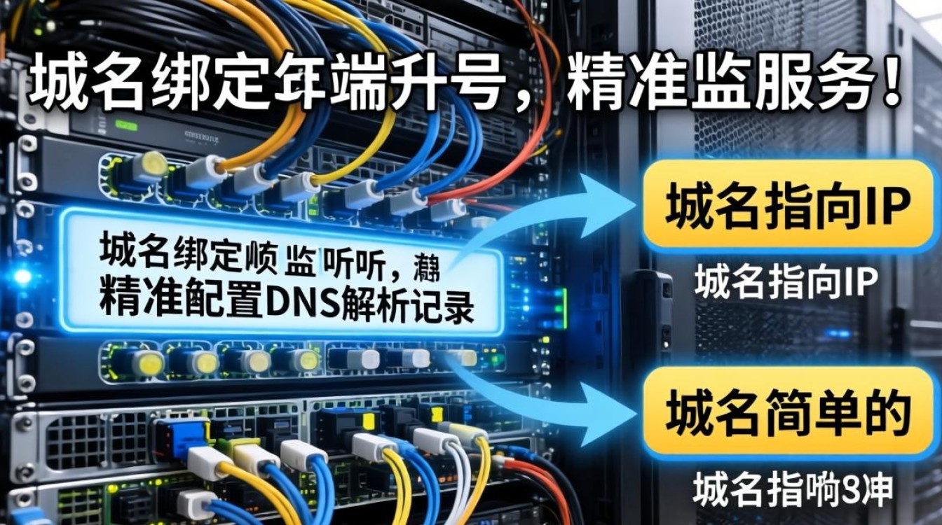 服务器域名绑定端口号